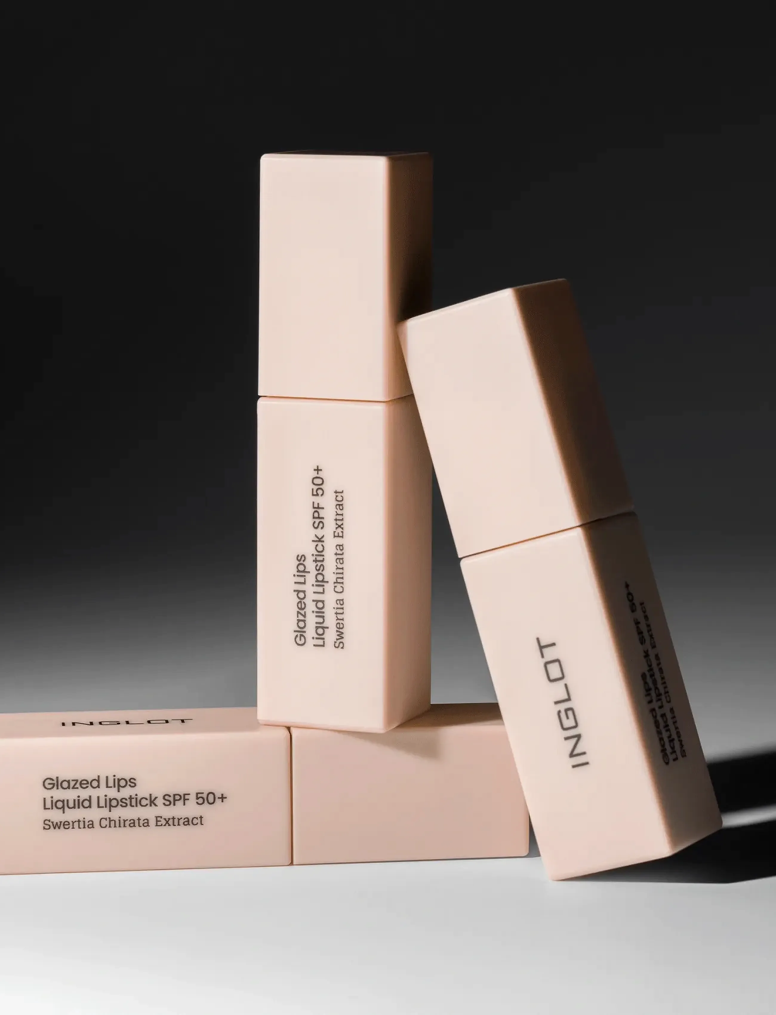 INGLOT - INGLOT GLAZED LIPS LIQUID LIPSTICK SPF 50+ BERRY CRUMBLE 96 - smink - wine, pink - 5