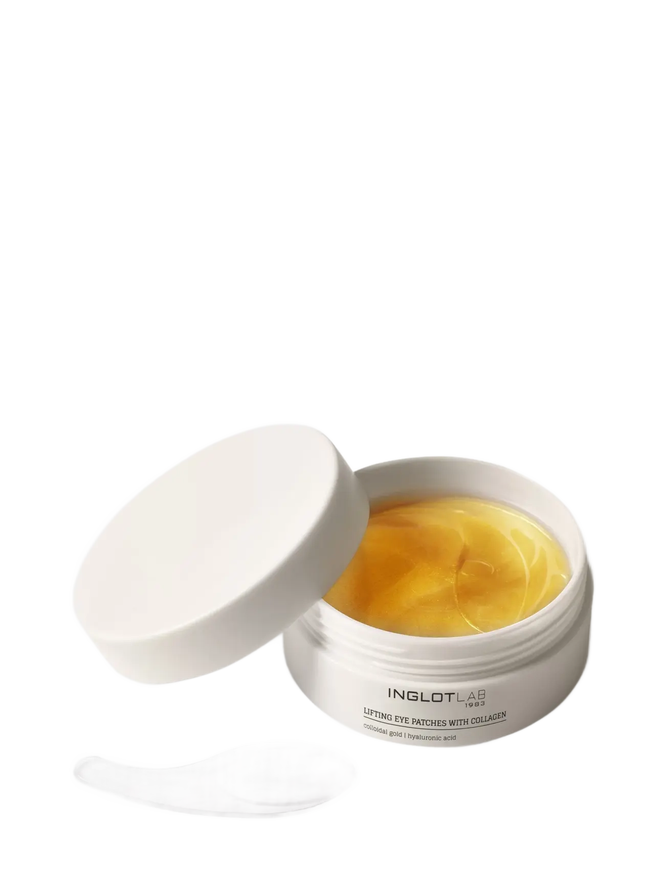 INGLOT INGLOT LAB LIFTING EYE PATCHES WITH COLLAGEN - Dermatoloogiline nahahooldus - GOLD / clear
