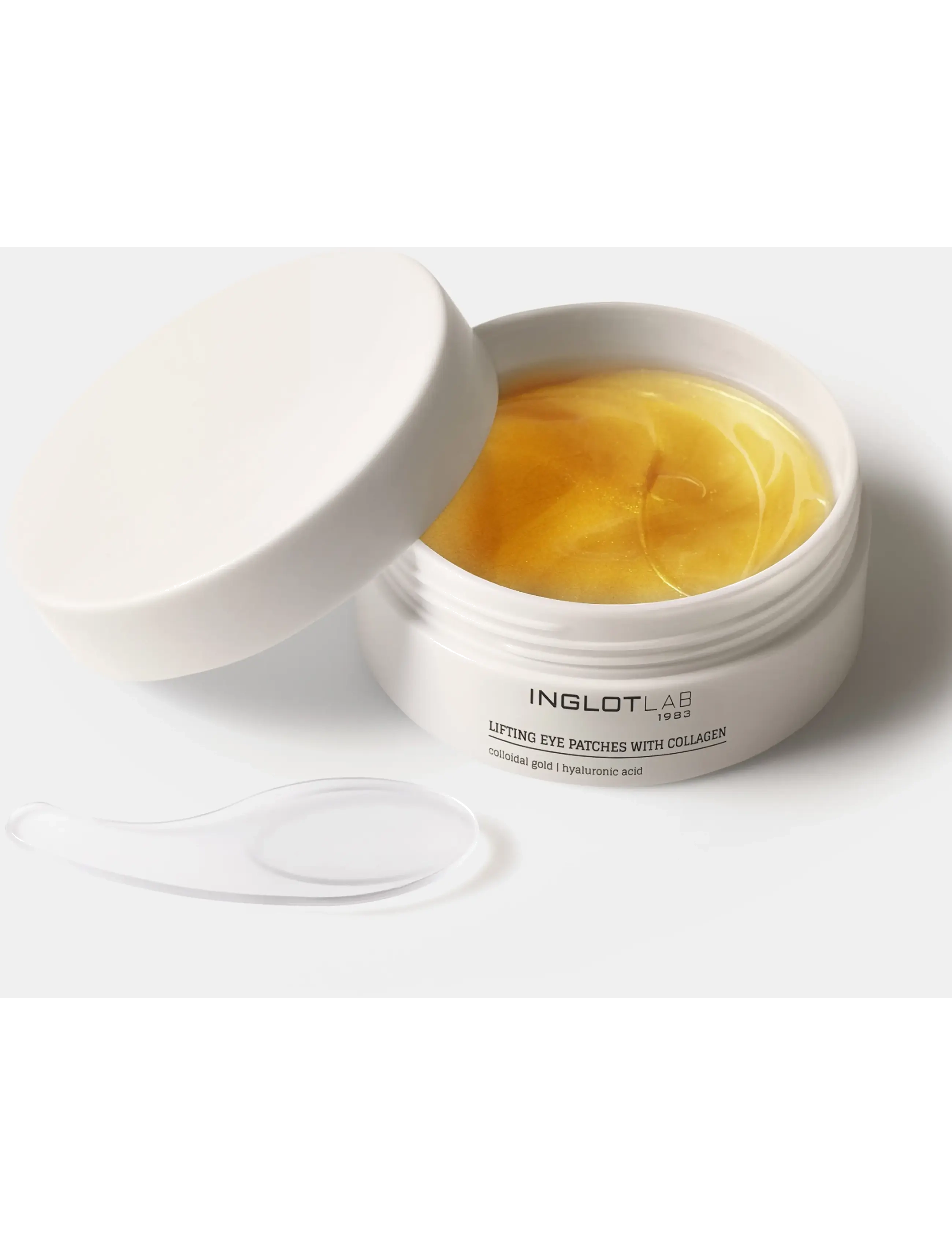 INGLOT INGLOT LAB LIFTING EYE PATCHES WITH COLLAGEN - Silmahooldus - GOLD / clear