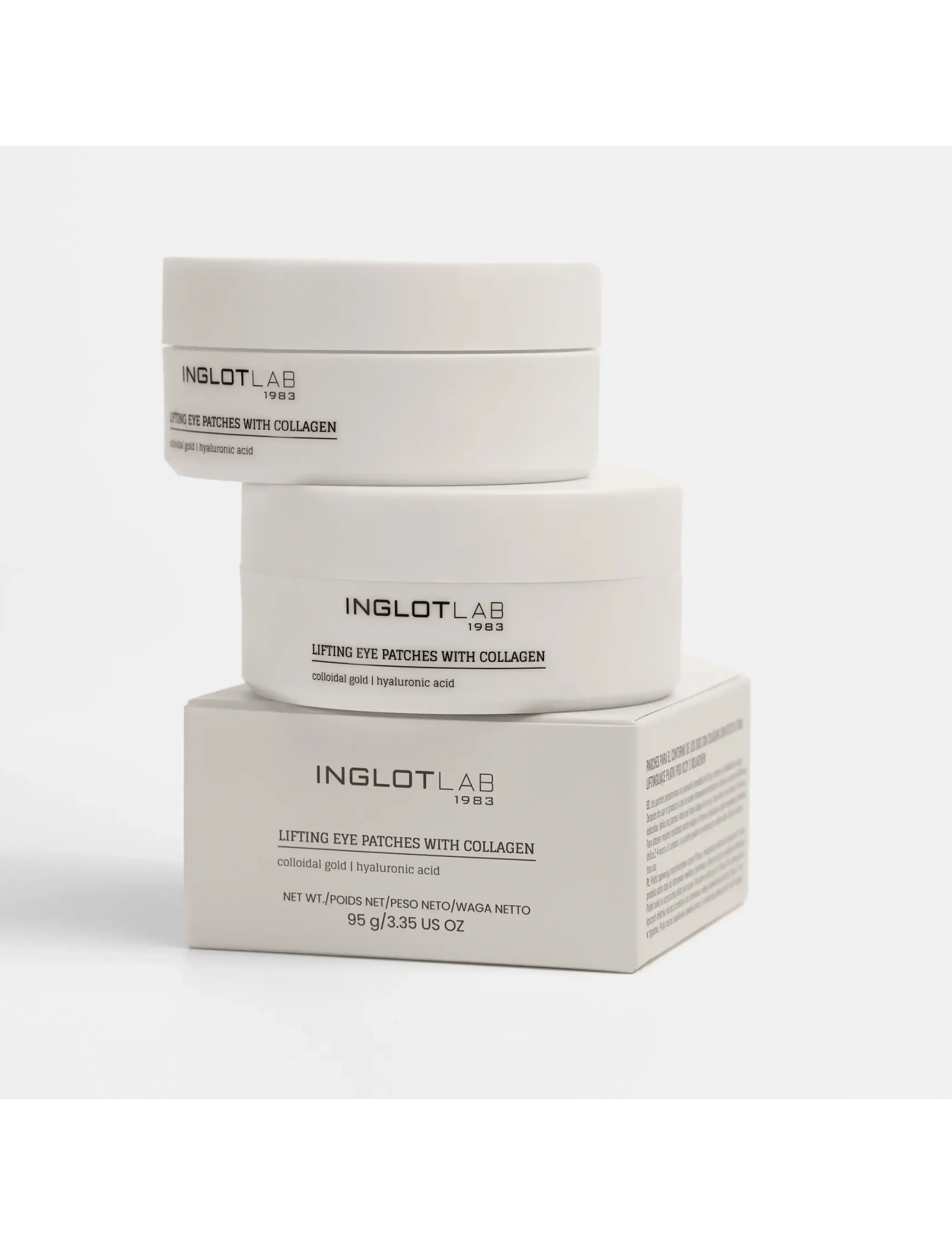 INGLOT Lab Lifting Eye Patches With Collagen ögonmasker dam – bild 5