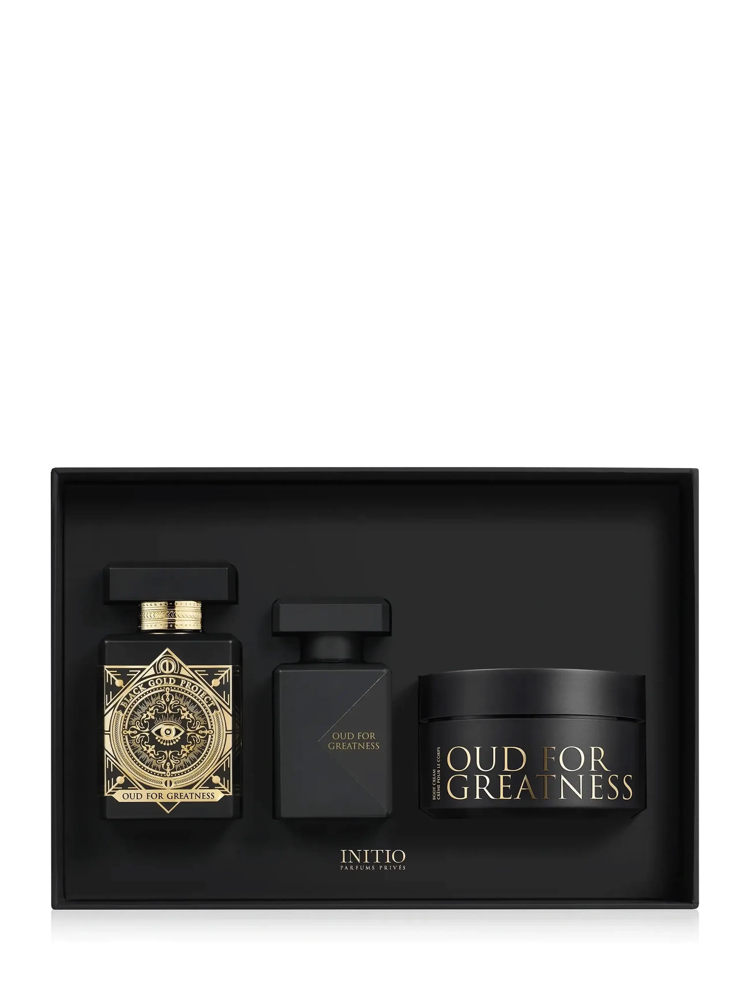 INITIO Parfums Privés - OUD FOR GREATNESS CHRISTMAS SET 2025 90ML + 50ML + 200ML - gåvoset - clear - 1