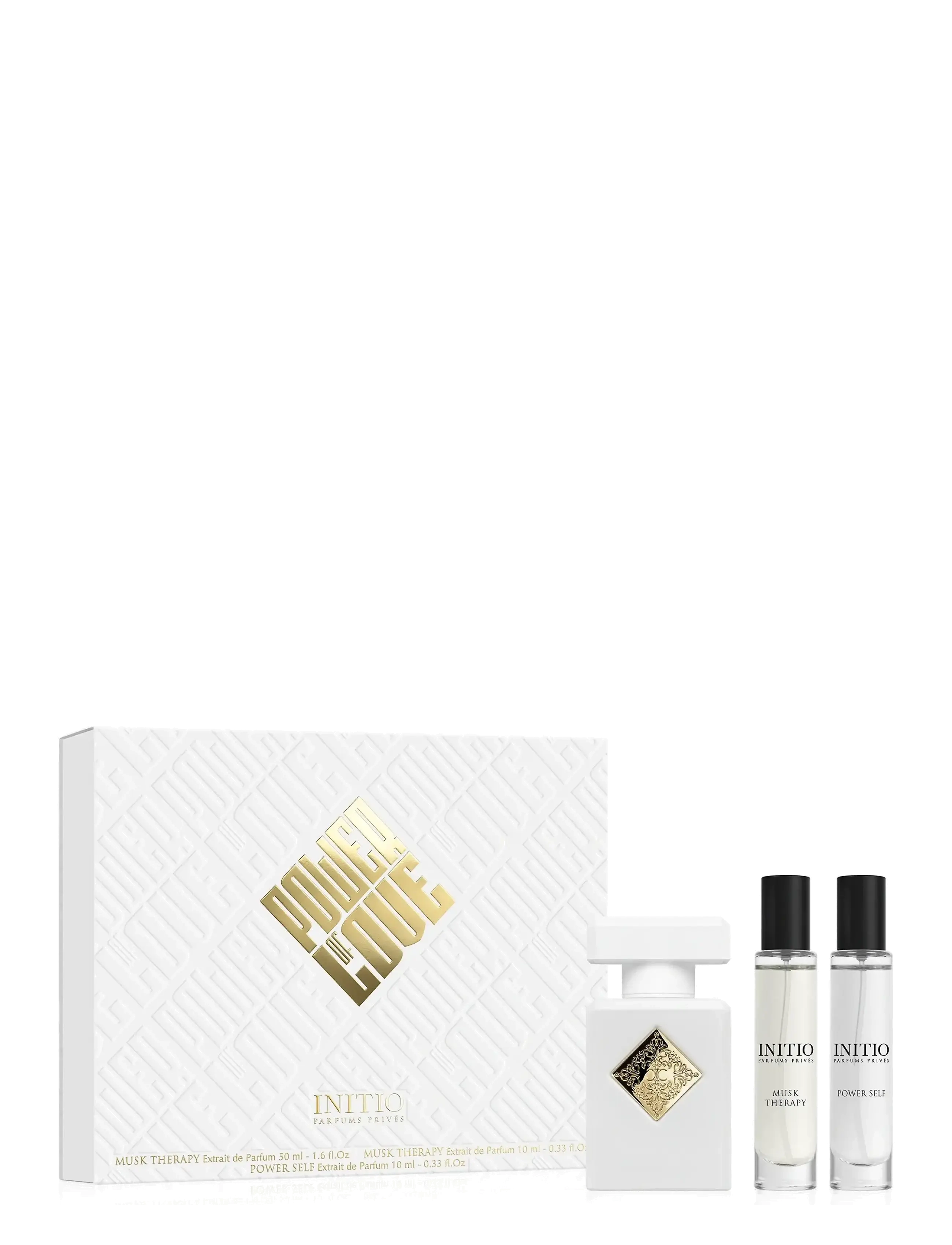 INITIO Parfums Privés MUSK THERAPY CHRISTMAS SET 2025 50ML + 2X10ML - Presenter - CLEAR / undefined