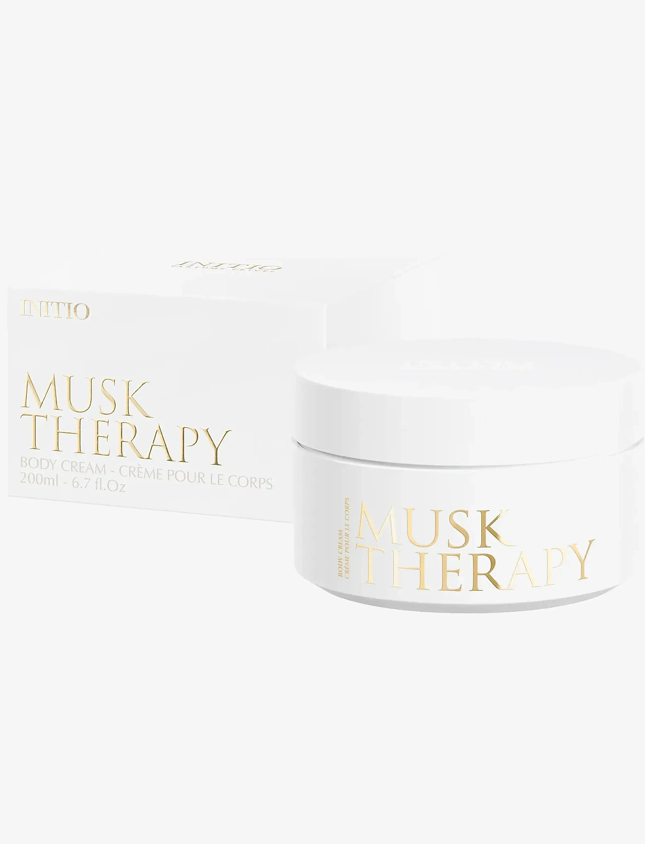 INITIO Parfums Privés - Musk Therapy Body Cream 200 Ml - húðmjólk og krem - clear - 2