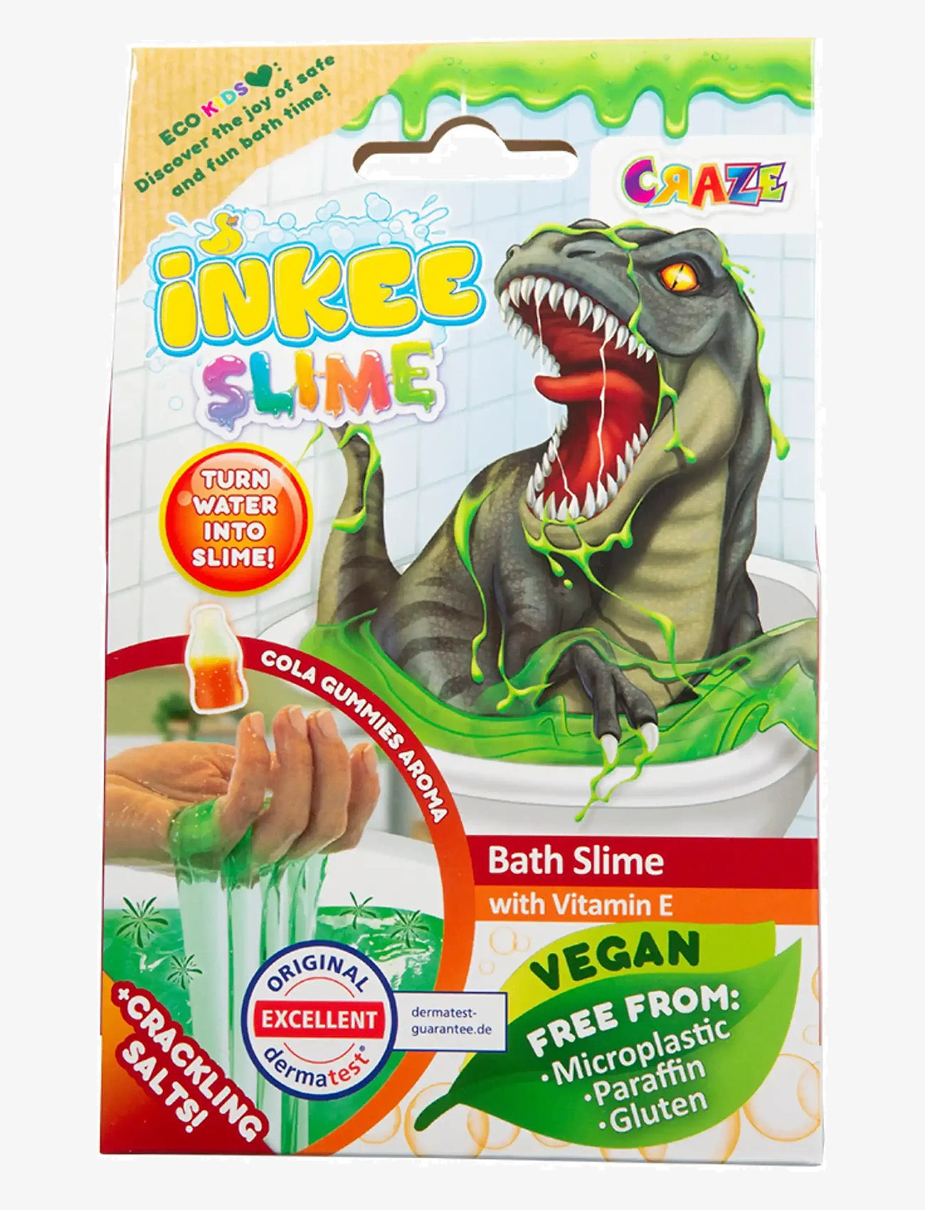 Inkee - INKEE BATH SLIME DINO - multi color - 0