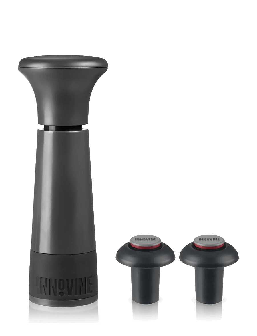 Innovine - Vacuum Pump Wine Saver in Graphite by Innovine™ - grey - 1