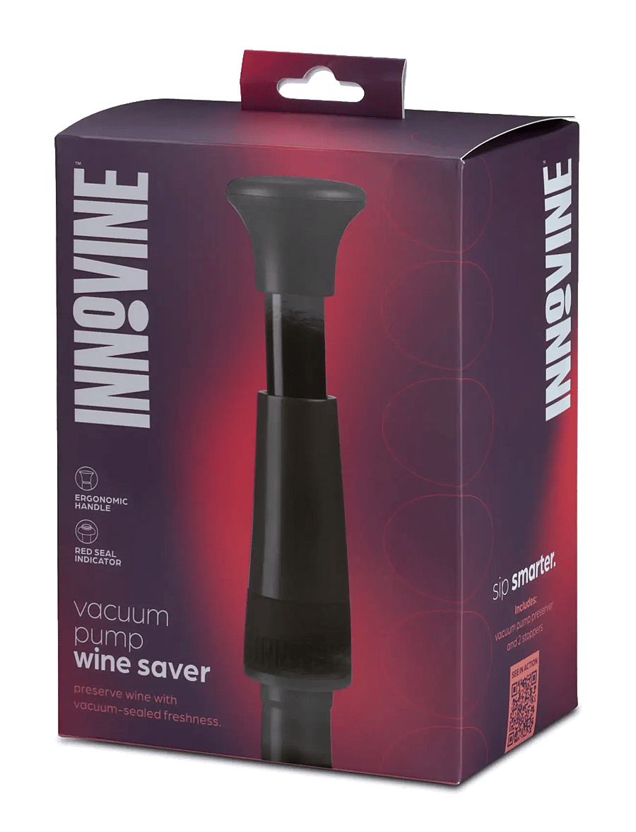 Innovine - Vacuum Pump Wine Saver in Graphite by Innovine™ - grey - 4