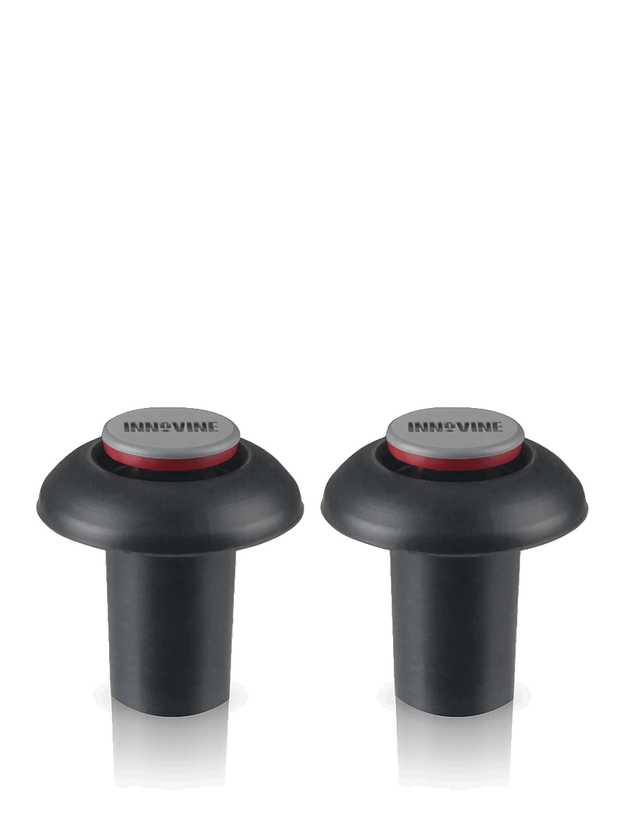 Innovine - Vacuum Pump Stoppers (set of 2) by Innovine™ - black - 1