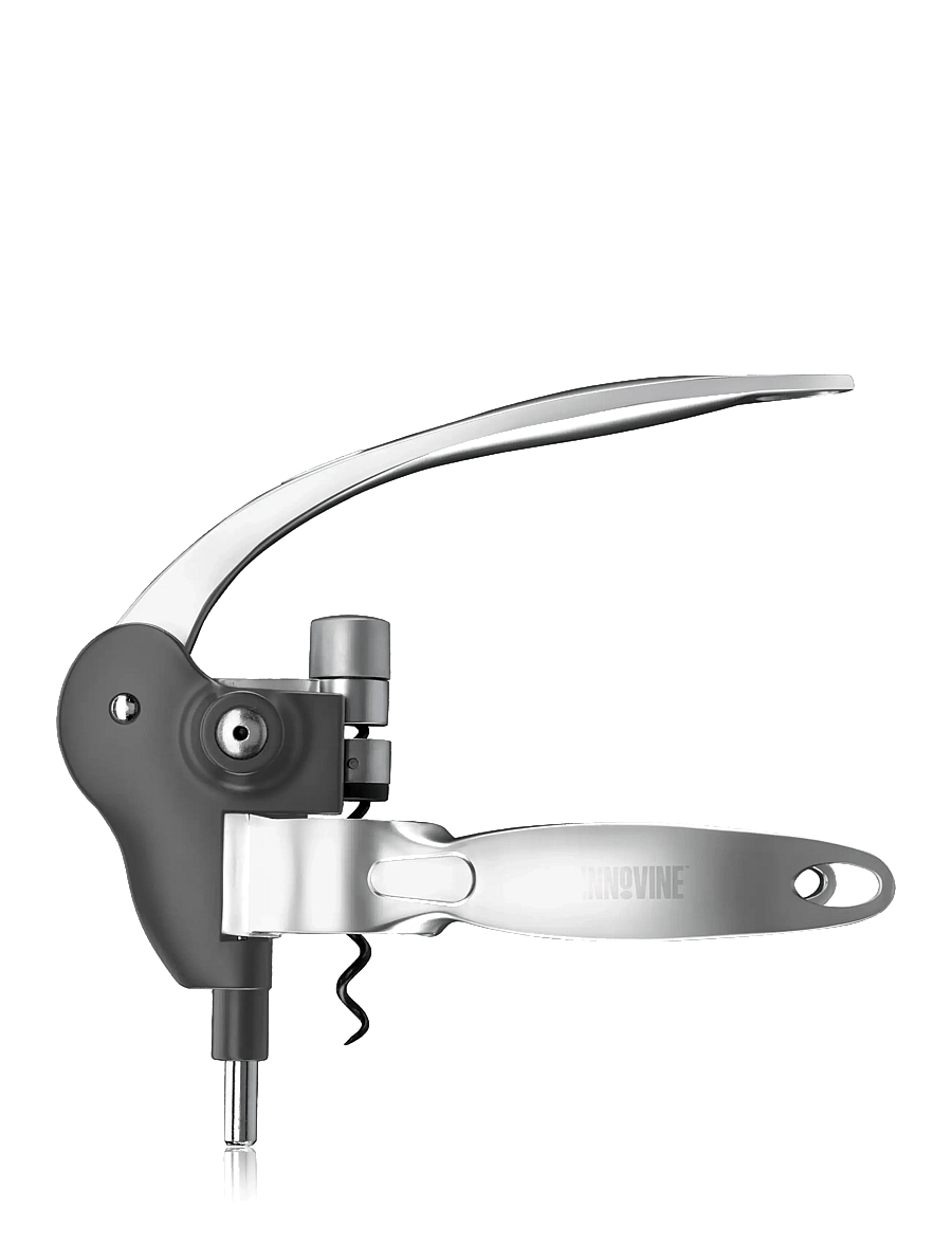 Innovine - Horizontal Lever Corkscrew by Innovine™ - black - 1