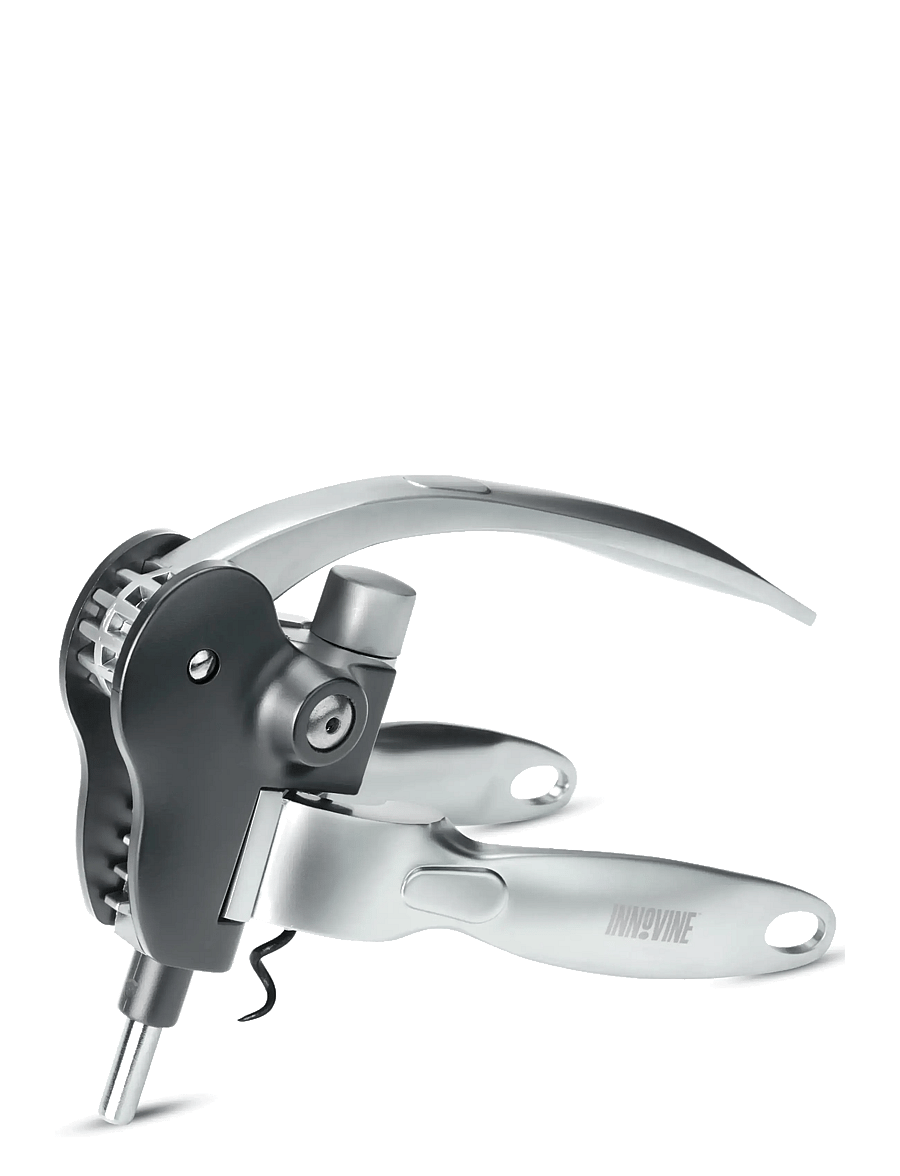 Innovine - Horizontal Lever Corkscrew by Innovine™ - black - 2