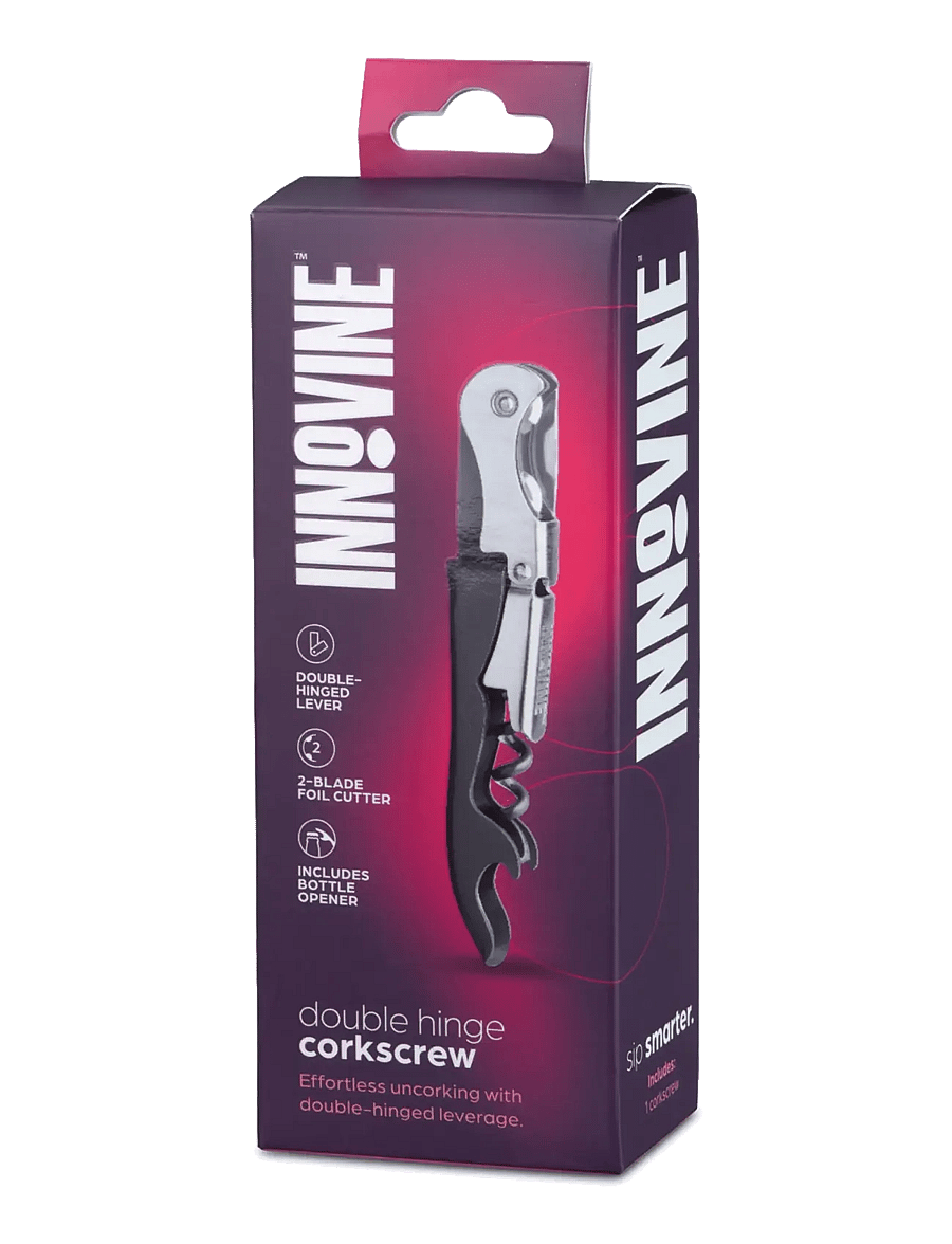 Innovine - Double Hinge Corkscrew in Graphite by Innovine™ - grey - 5