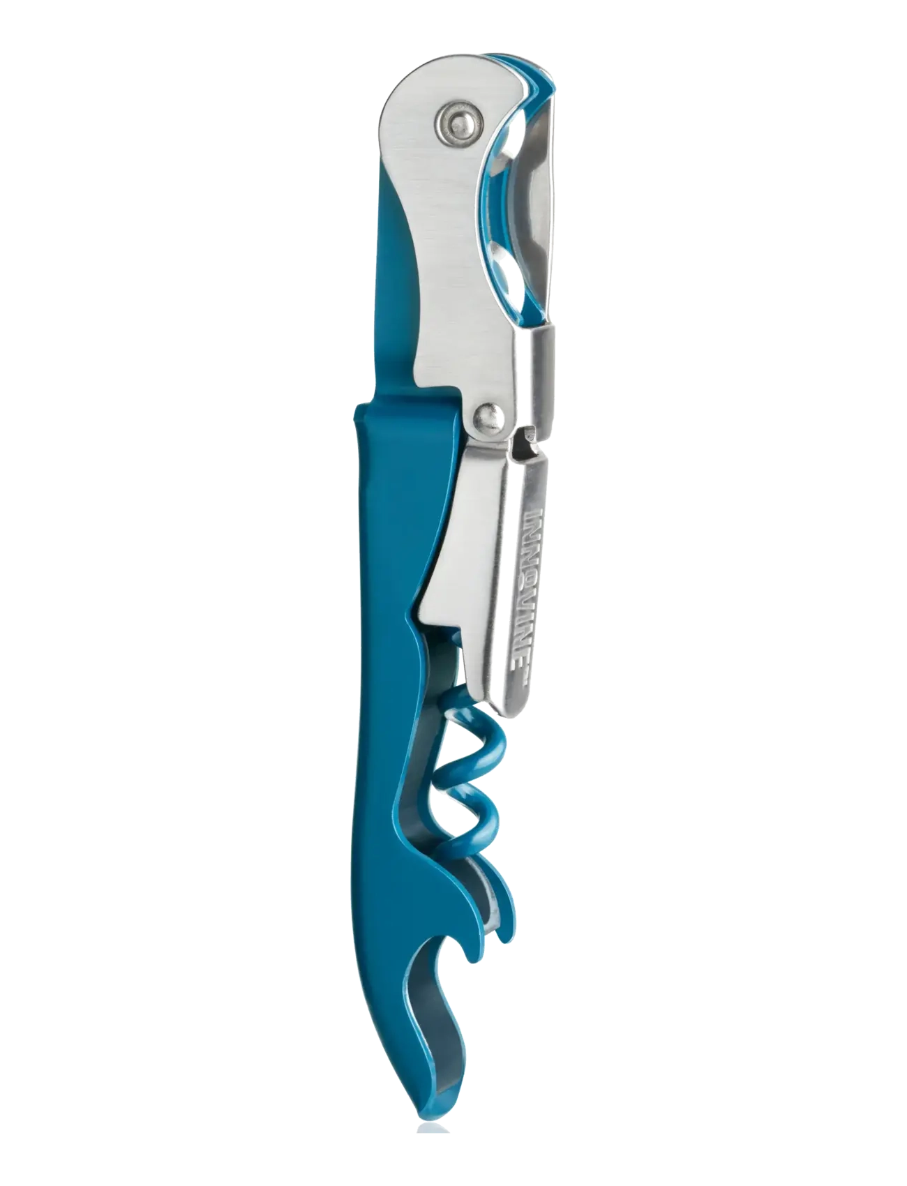 Innovine - Double Hinge Corkscrew in Deep Teal by Innovine™ - flasköppnare & vinförslutare - teal - 1