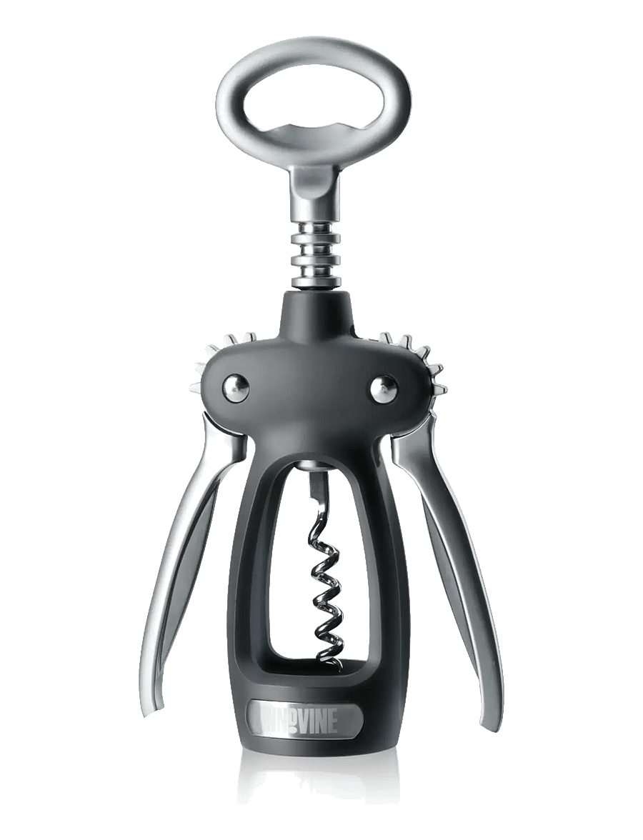 Innovine - Double Lever Corkscrew in Graphite by Innovine™ - black - 1