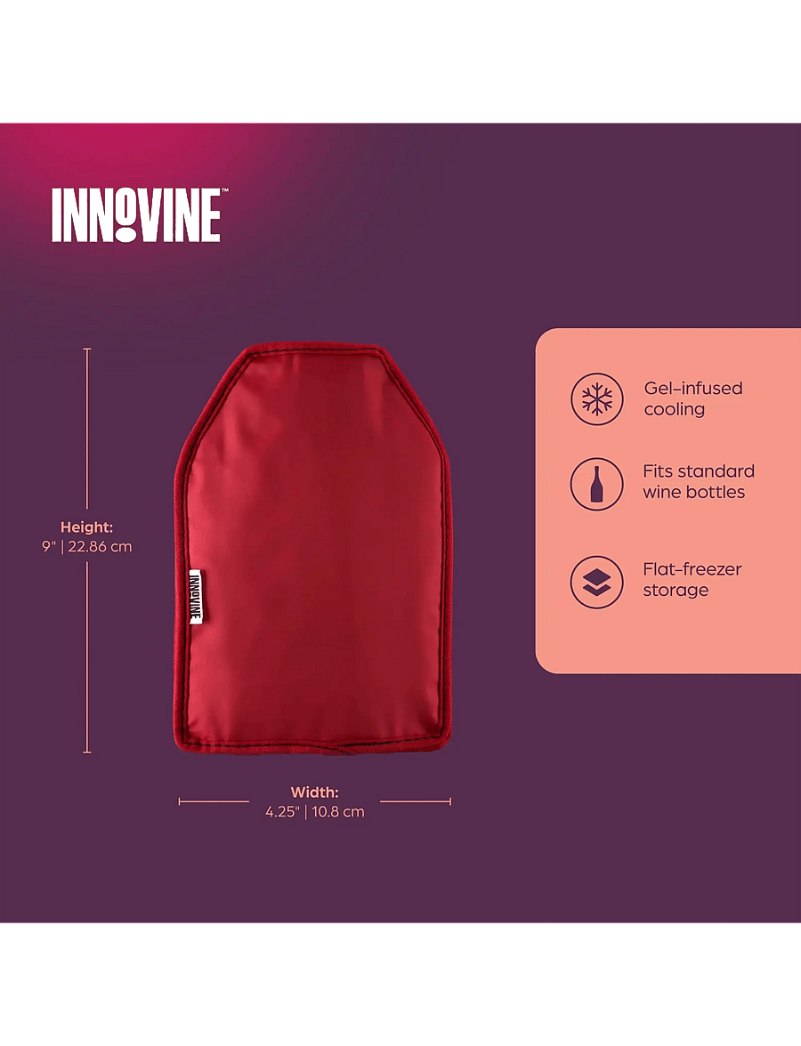 Innovine - Wine Chilling Wrap in Raspberry by Innovine™ - red - 2