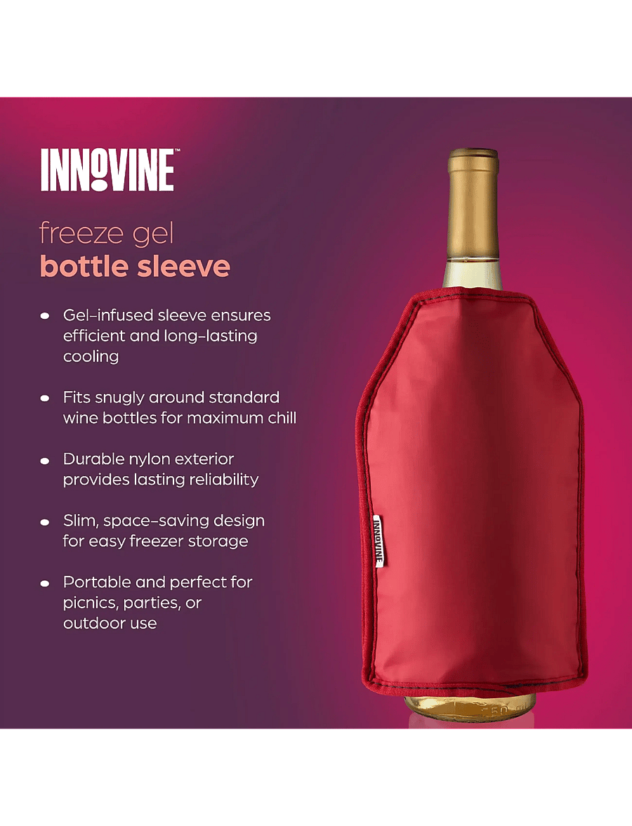 Innovine - Wine Chilling Wrap in Raspberry by Innovine™ - red - 3