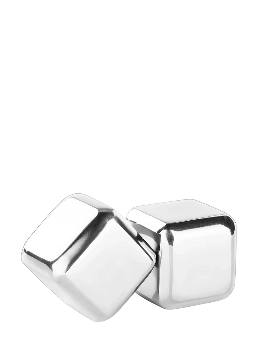 Innovine - Large Stainless Steel Cooling Cubes by Innovine™ - silver - 0