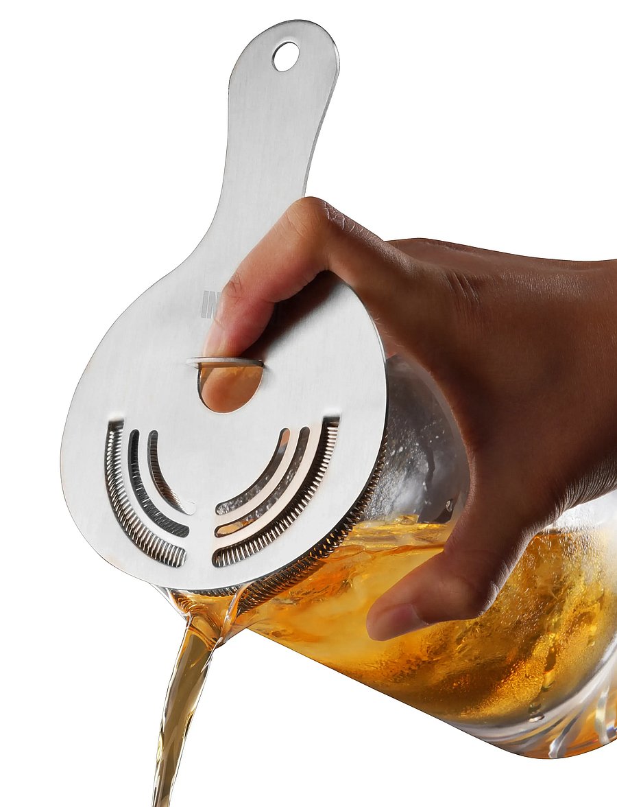 Innovine - Hawthorne Strainer by Innovine™ - silver - 0