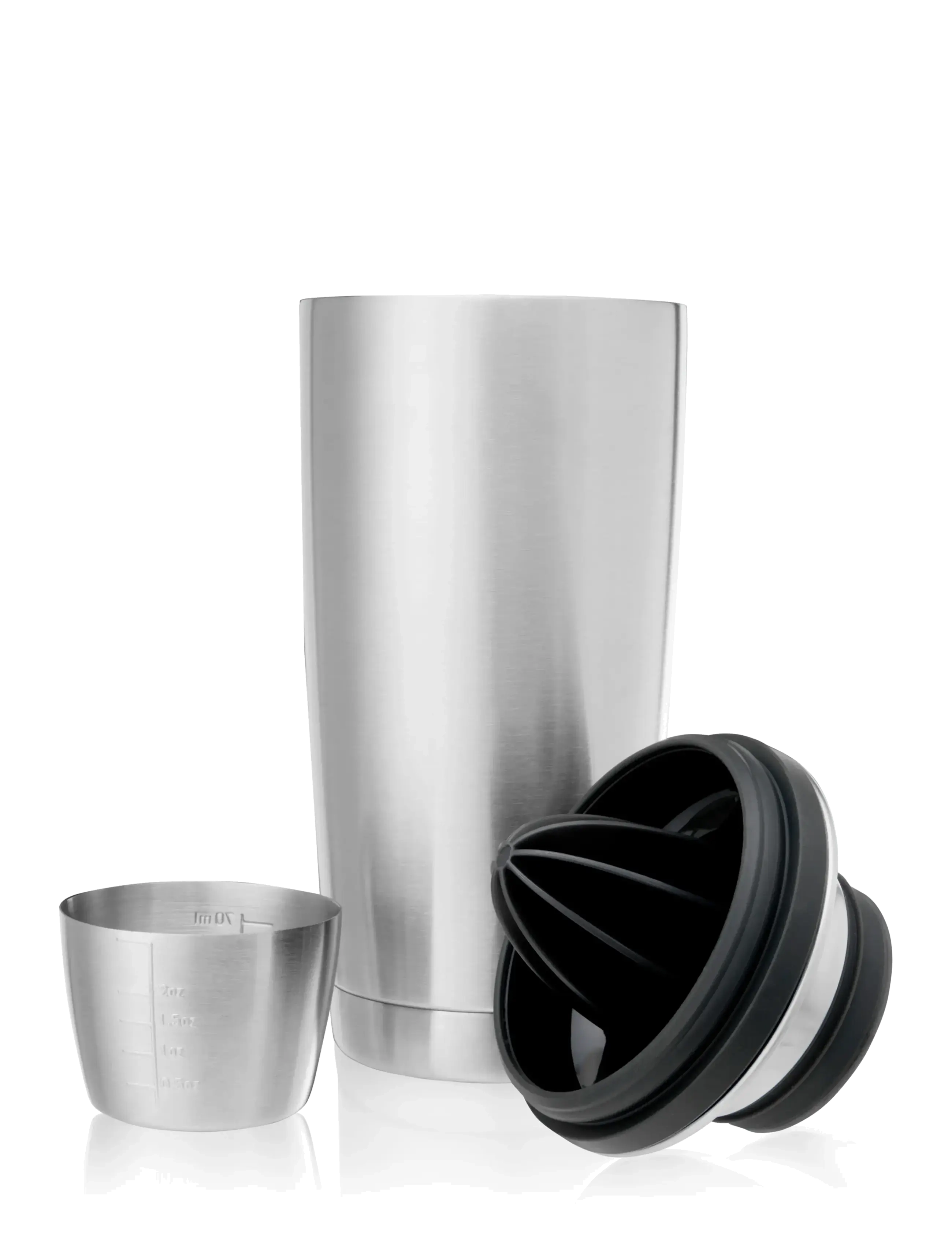 Innovine - Double Walled Cocktail Shaker by Innovine™ - shakers & cocktailtillbehör - silver - 2