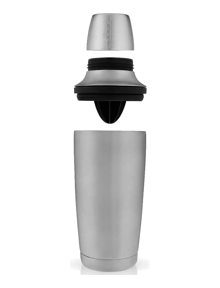 Innovine - Double Walled Cocktail Shaker by Innovine™ - silver - 3