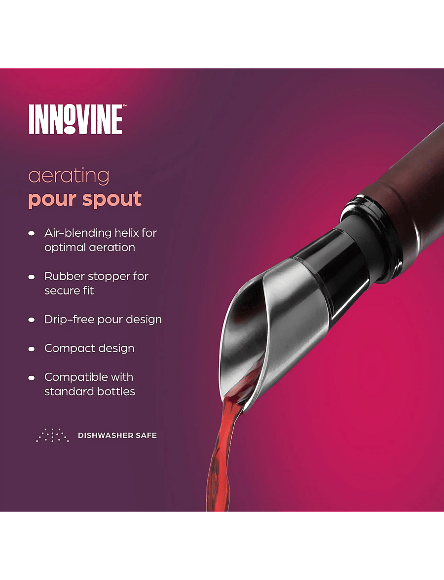 Innovine - Aerating Pour Spout in Graphite by Innovine™ - grey - 2