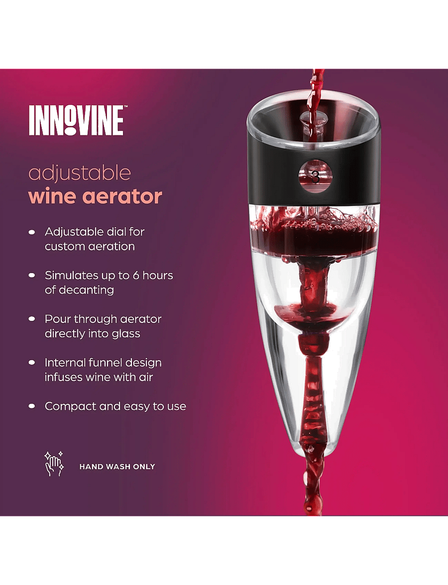 Innovine - Adjustable Wine Aerator in Graphite by Innovine™ - grey - 3