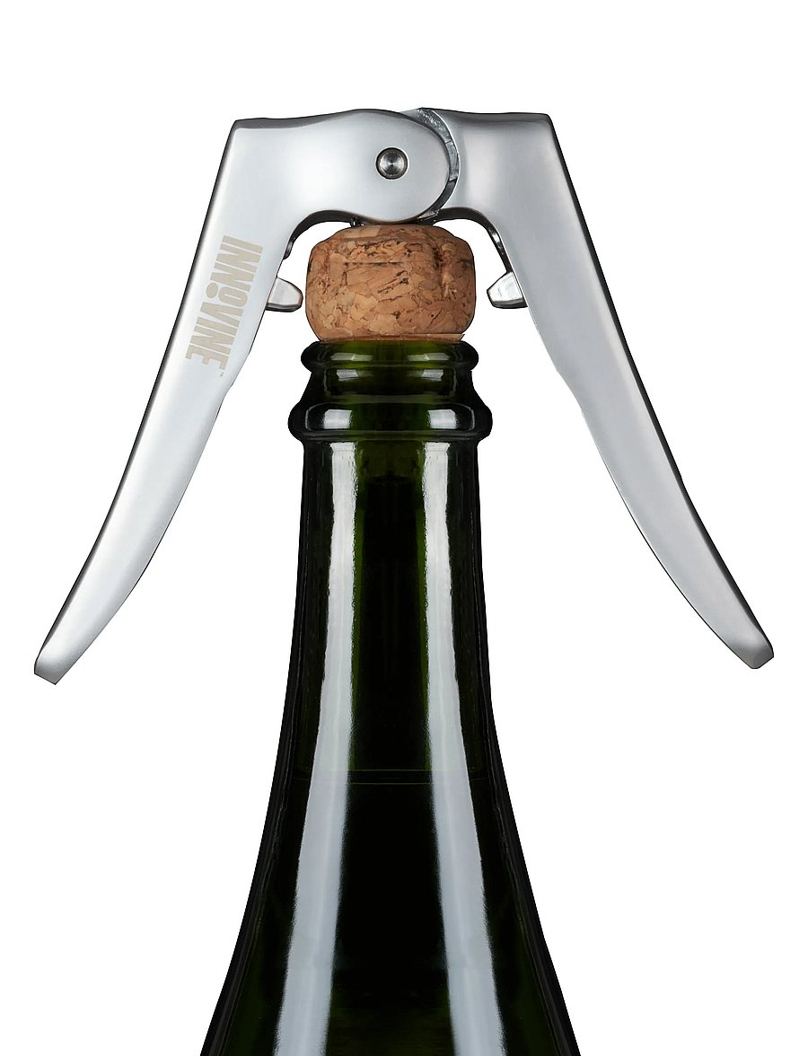 Innovine - Champagne Cork Puller by Innovine™ - silver - 0