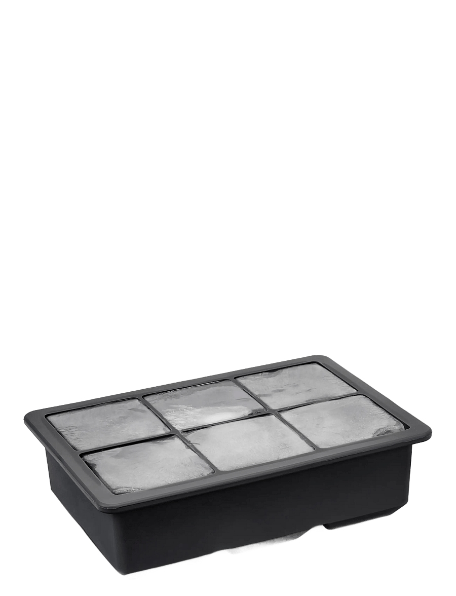 Innovine - Ice Cube Tray with Lid by Innovine™ - black - 1