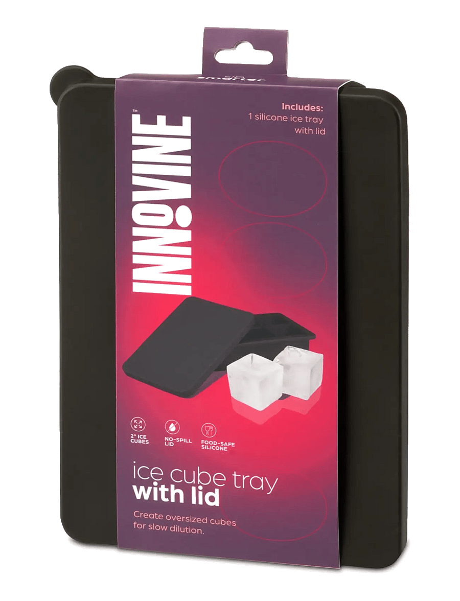 Innovine - Ice Cube Tray with Lid by Innovine™ - black - 5