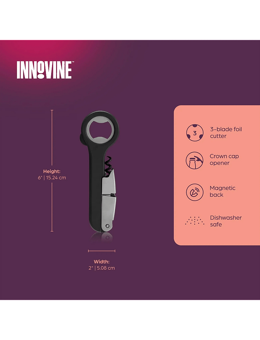 Innovine - Professional Corkscrew by Innovine™ - black - 2