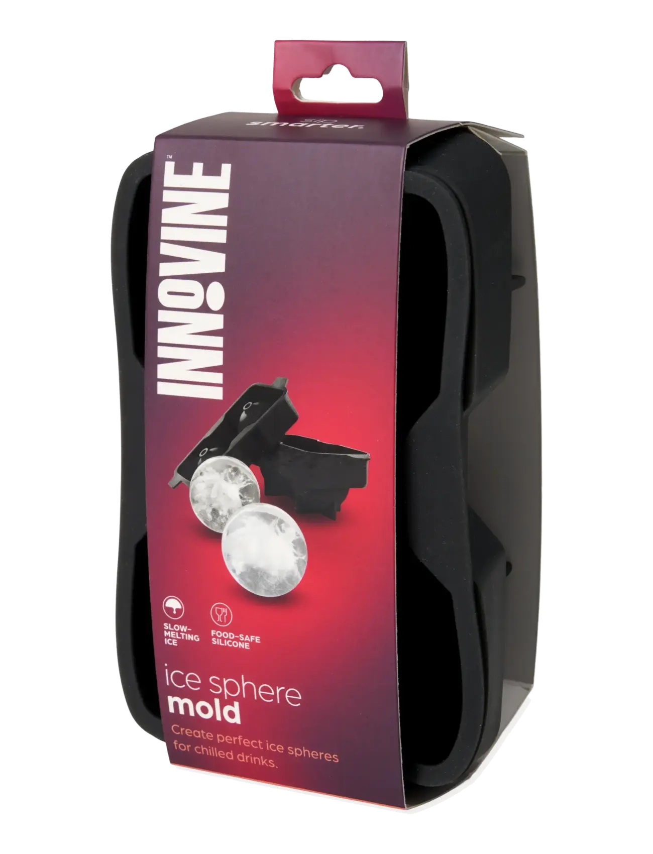 Innovine - Sphere Ice Cube Tray and Lid by Innovine™ - isformar - black - 5
