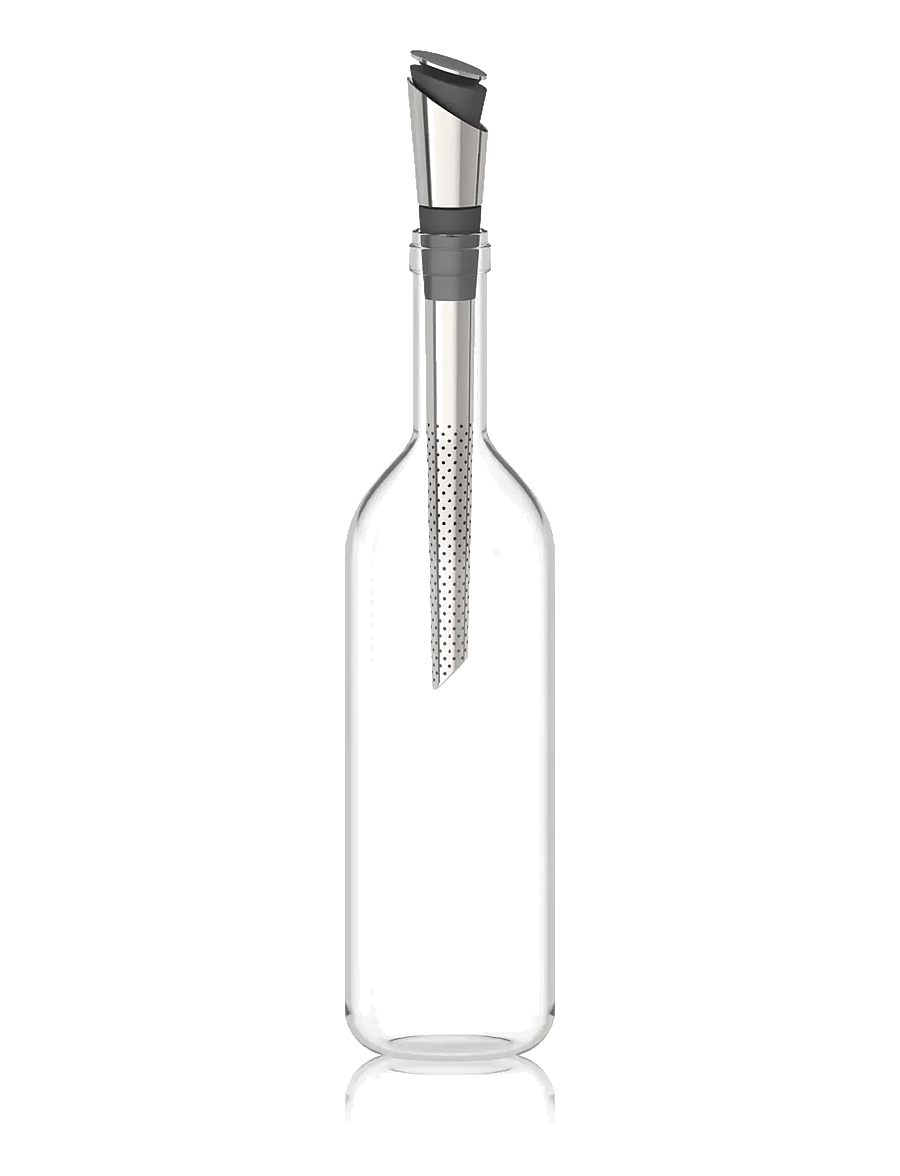 Innovine - Wine Pourer and Filter by Innovine™ - silver - 2