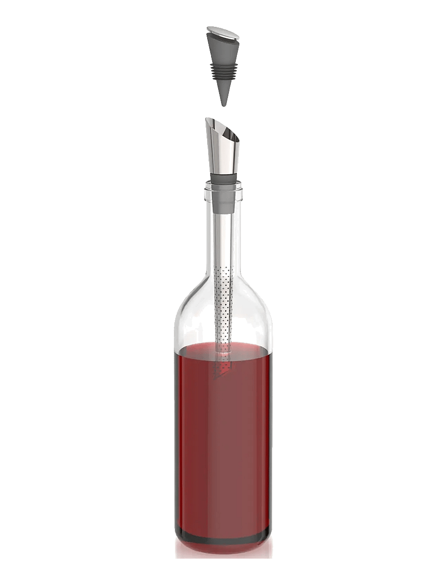 Innovine - Wine Pourer and Filter by Innovine™ - silver - 3