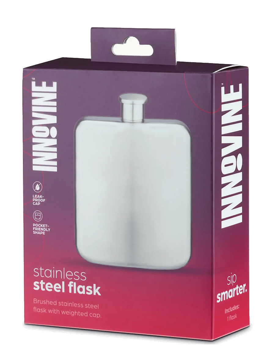Innovine - Classic Flask by Innovine™ - silver - 3