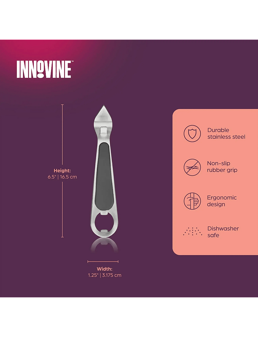 Innovine - Bottle Opener by Innovine™ - silver - 2