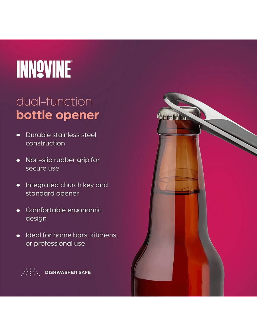 Innovine - Bottle Opener by Innovine™ - silver - 3