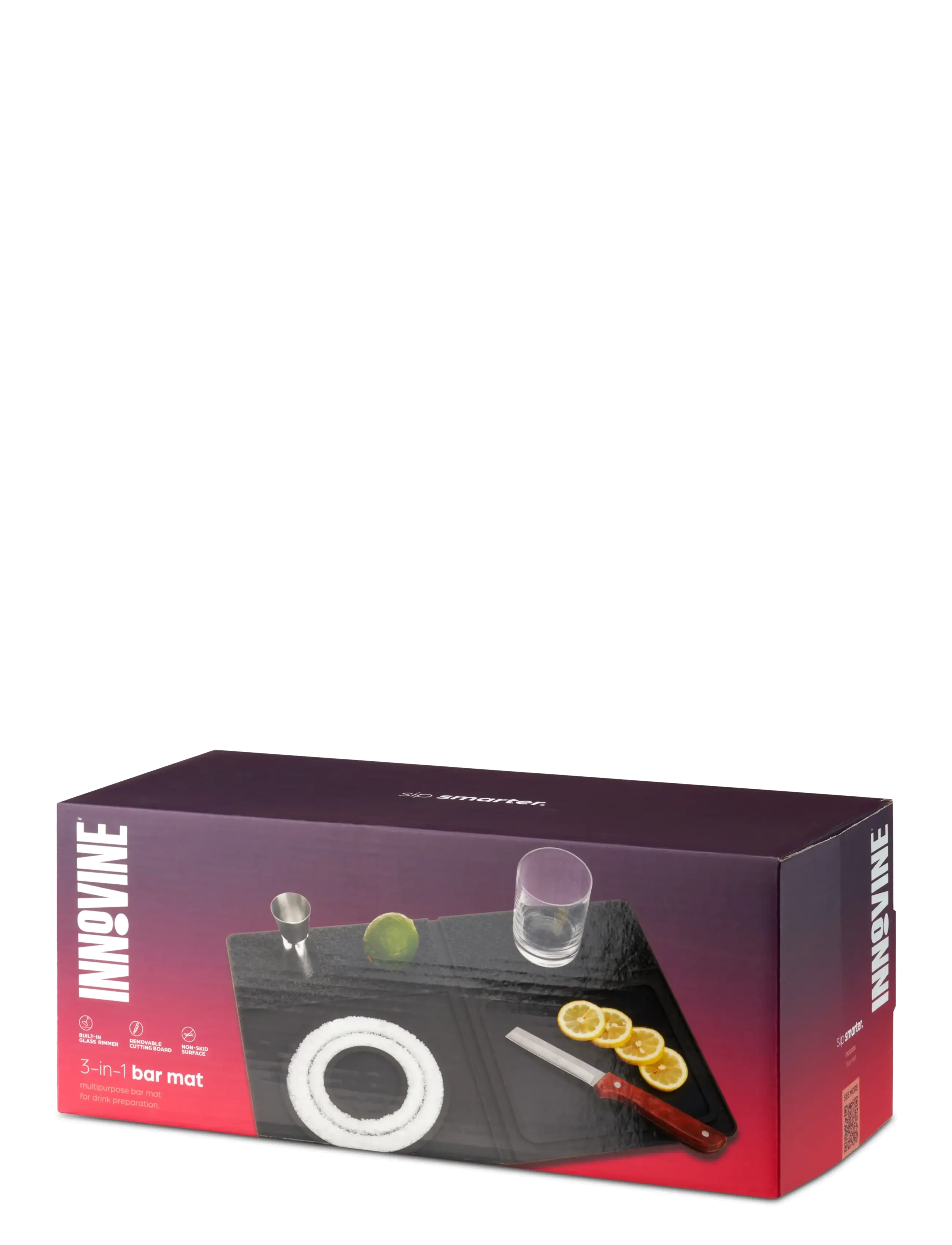 Innovine - Bar Mat by Innovine™ - shakers & cocktailtillbehör - black - 2