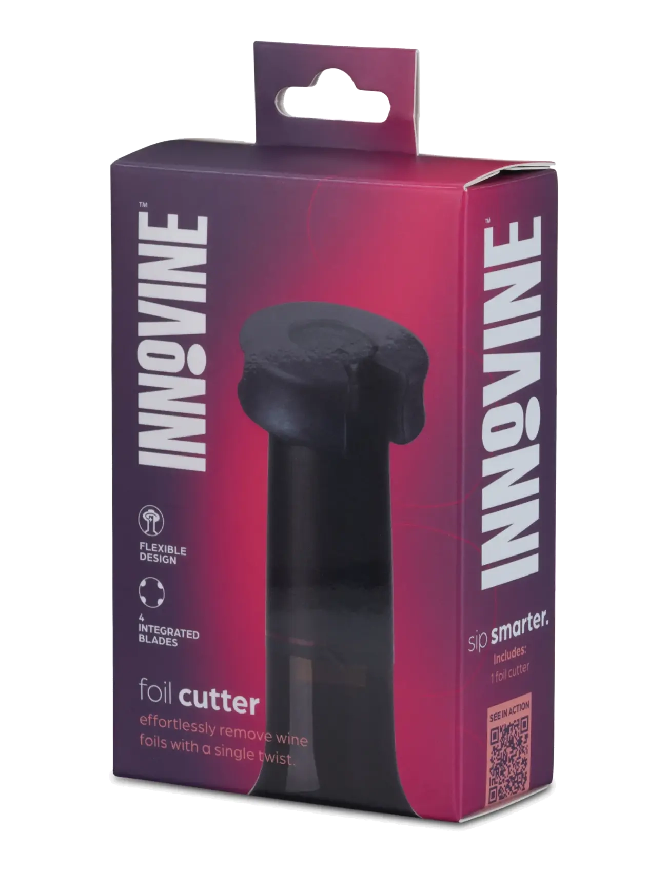 Innovine - Foil Cutter by Innovine™ (Casa Only) - flasköppnare & vinförslutare - black - 4