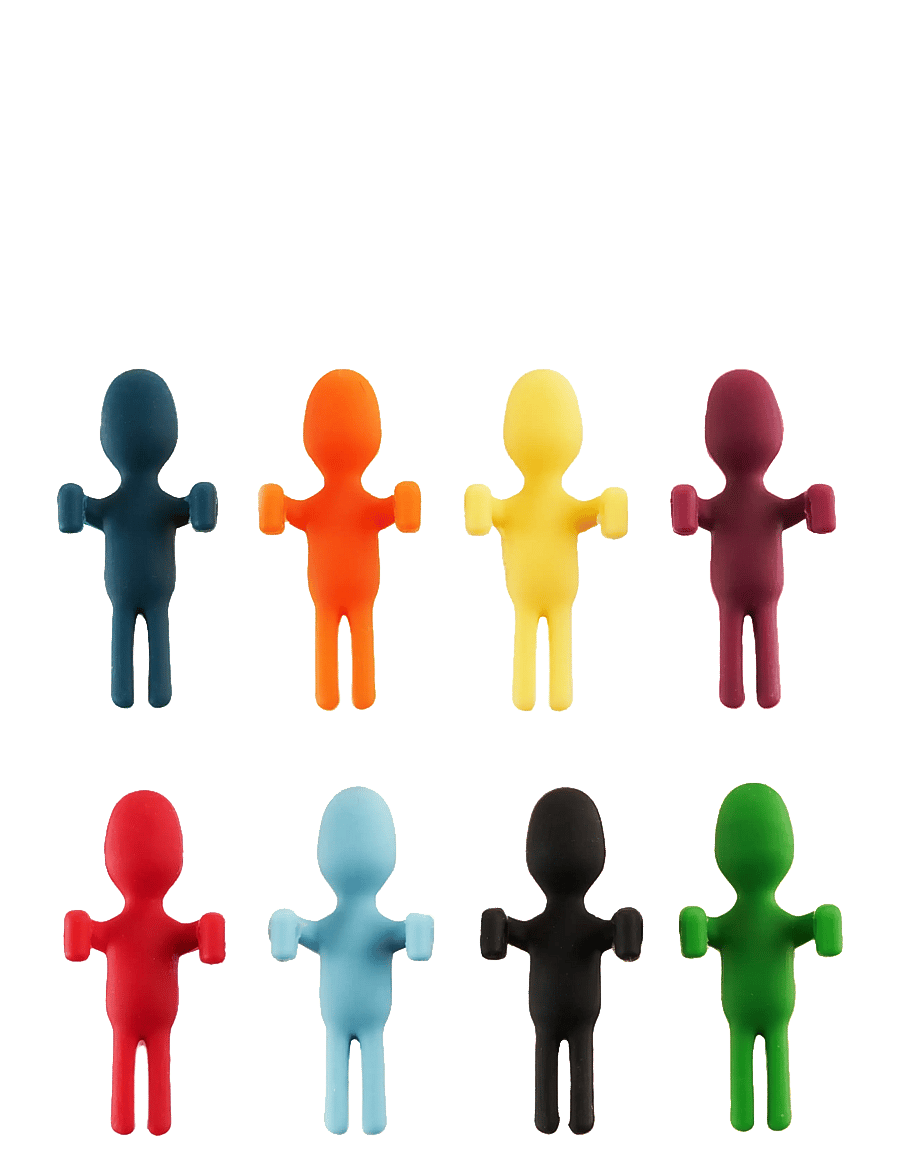 Innovine - Silicone Wine Charms (set of 8) by Innovine™ - multi - 1