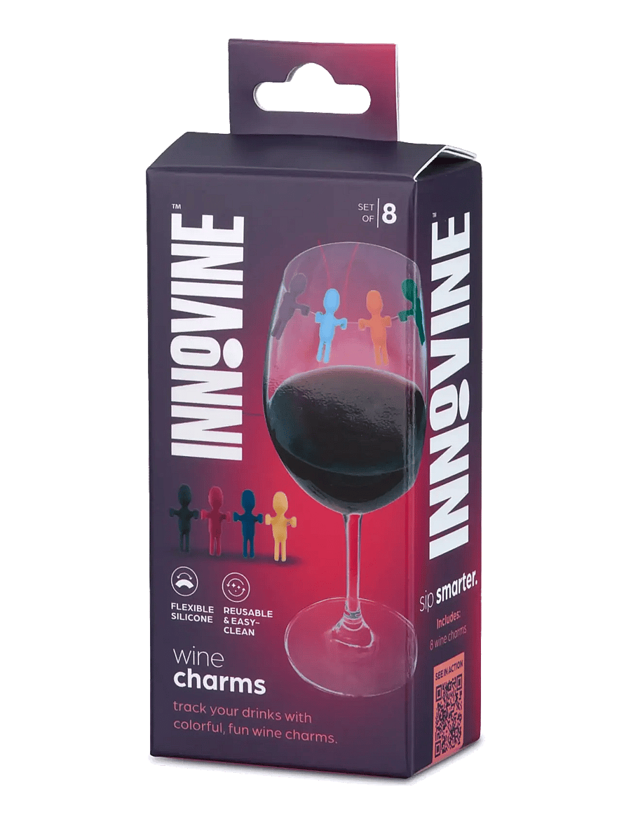 Innovine - Silicone Wine Charms (set of 8) by Innovine™ - multi - 4