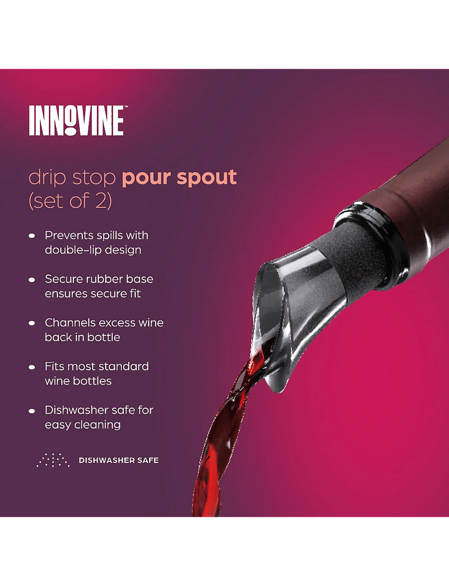 Innovine - Pro Winged Corkscrew 3-Piece Gift Set by Innovine - black - 2