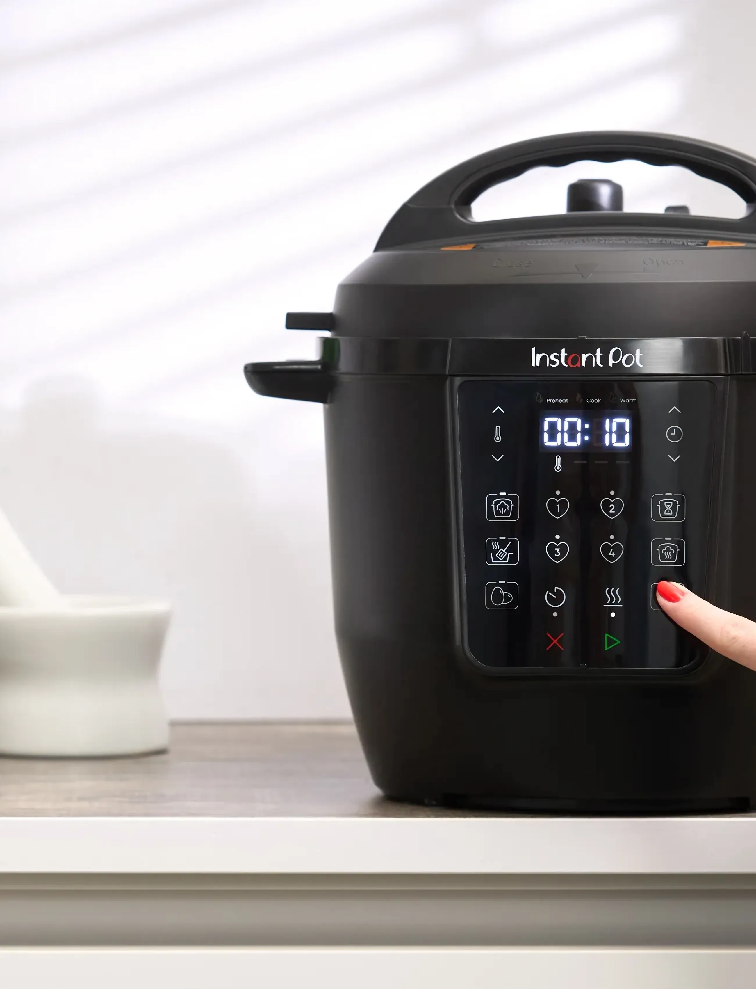 Instant - INSTANT POT MULTIKOKARE 7-I-1 5,7 LITER 1000 WATT - kiti virtuvės prietaisai - black - 3