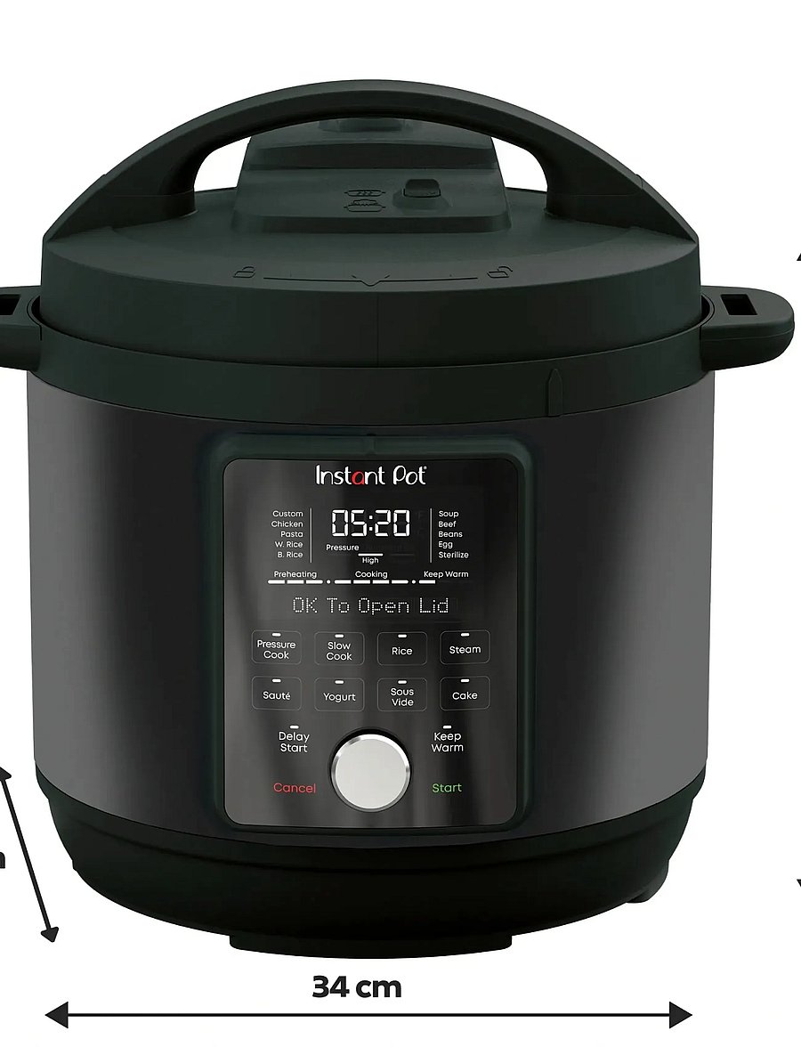 Instant - INSTANT DUO PLUS W/WHISPER QUIET - muud köögiseadmed - black - 3