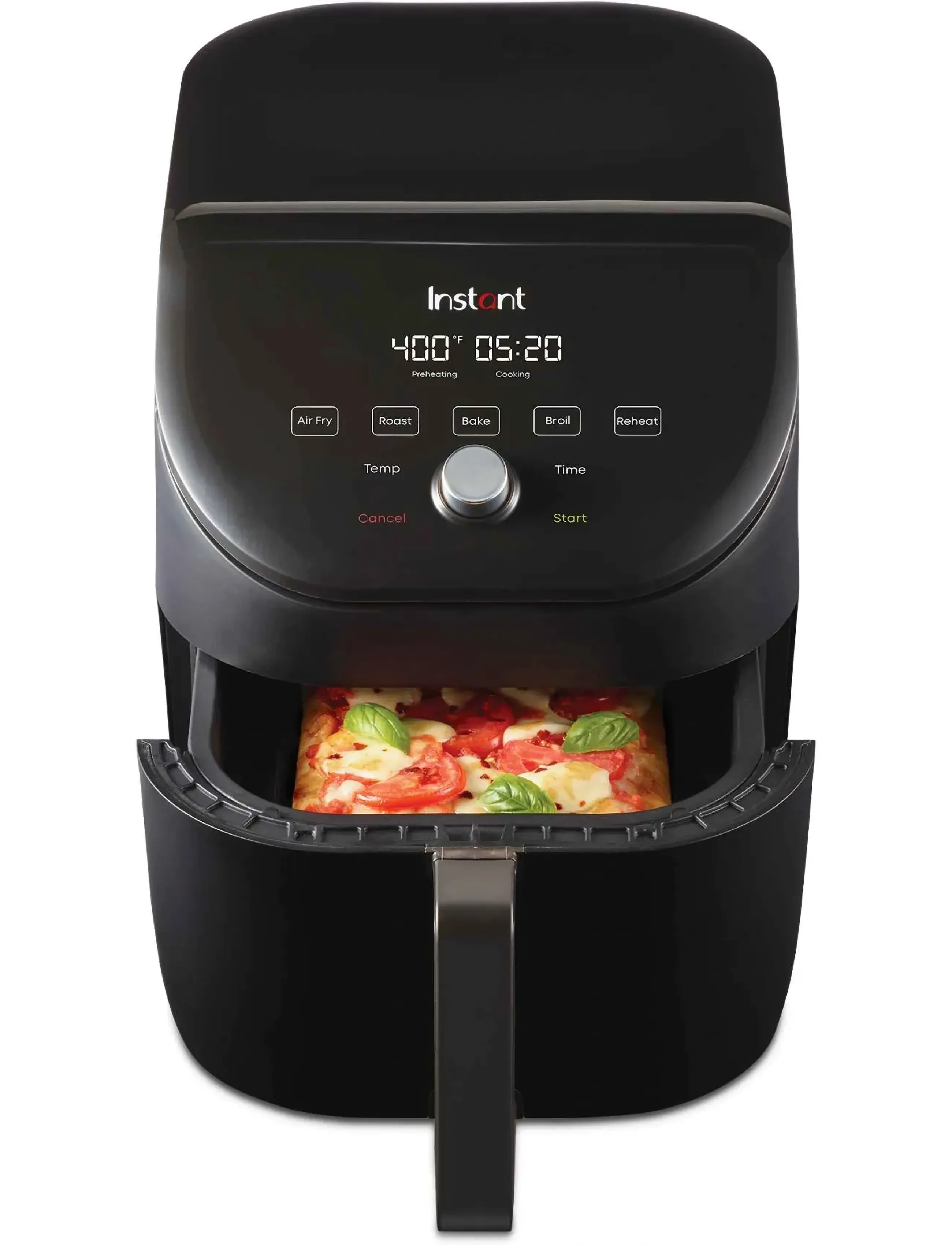 Instant Vortex Slim Airfryer 5,7L, 5.7 L, Kitchen Appliances, Schwarz - Air Fryers, Homeware