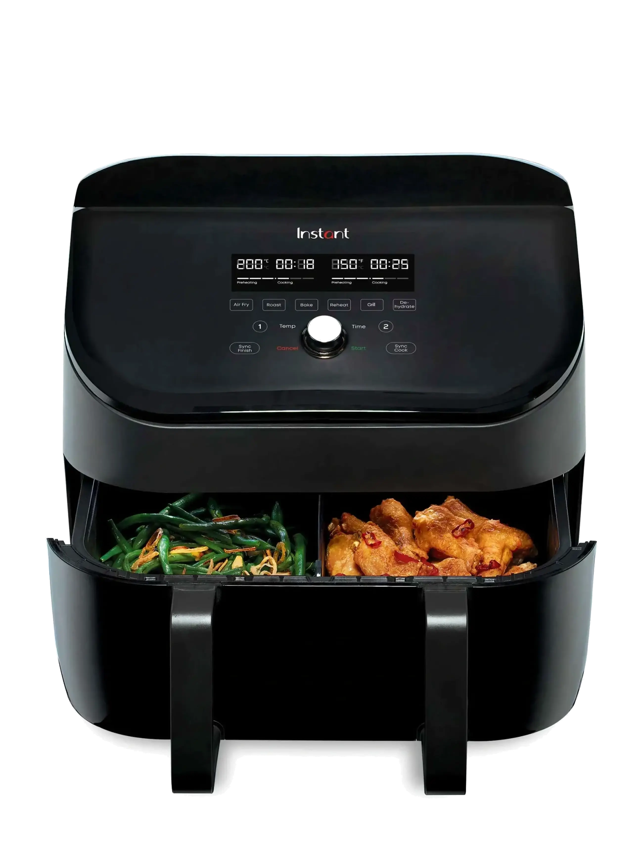 Instant Instant Vortex VersaZone Black 8.5 L 1700W - Airfryers - BLACK / black