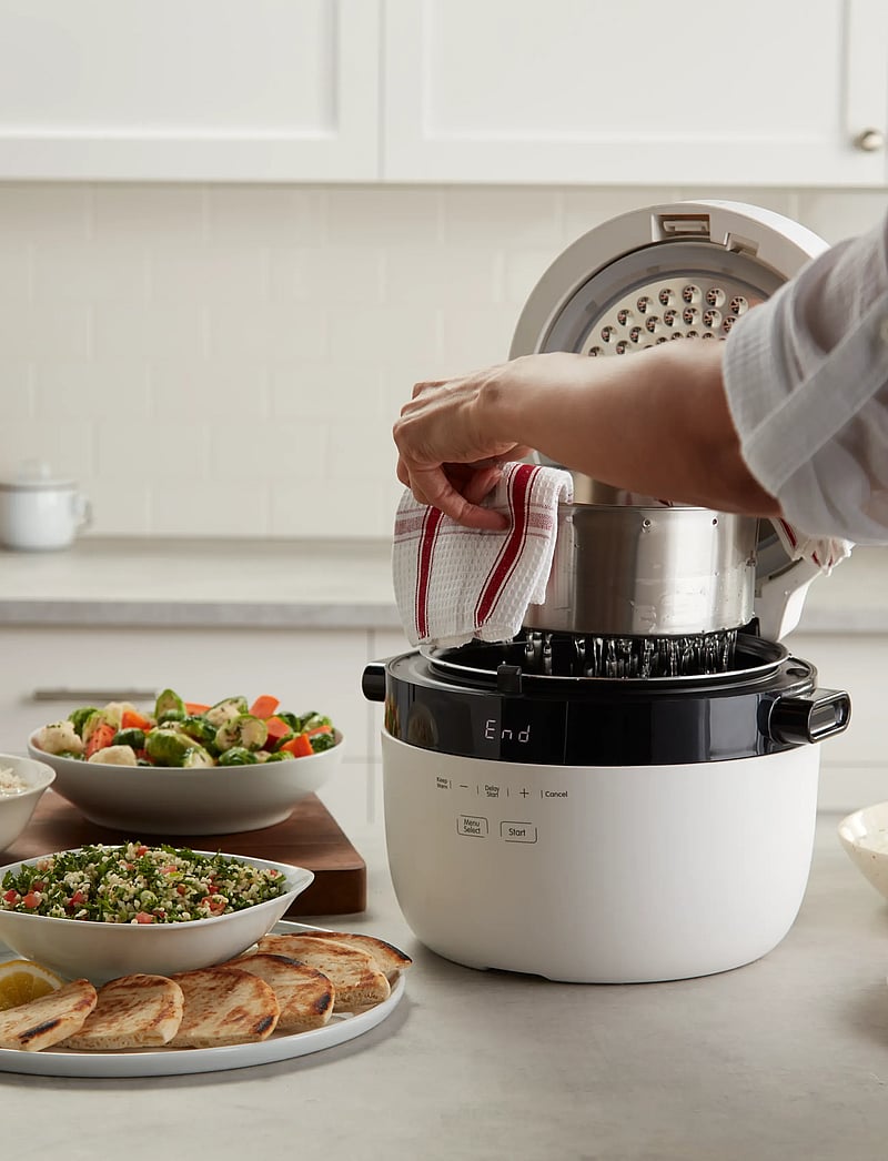 Instant - INSTANT RISKOKARE + ÅNGKOKARE - kochen - white - 0