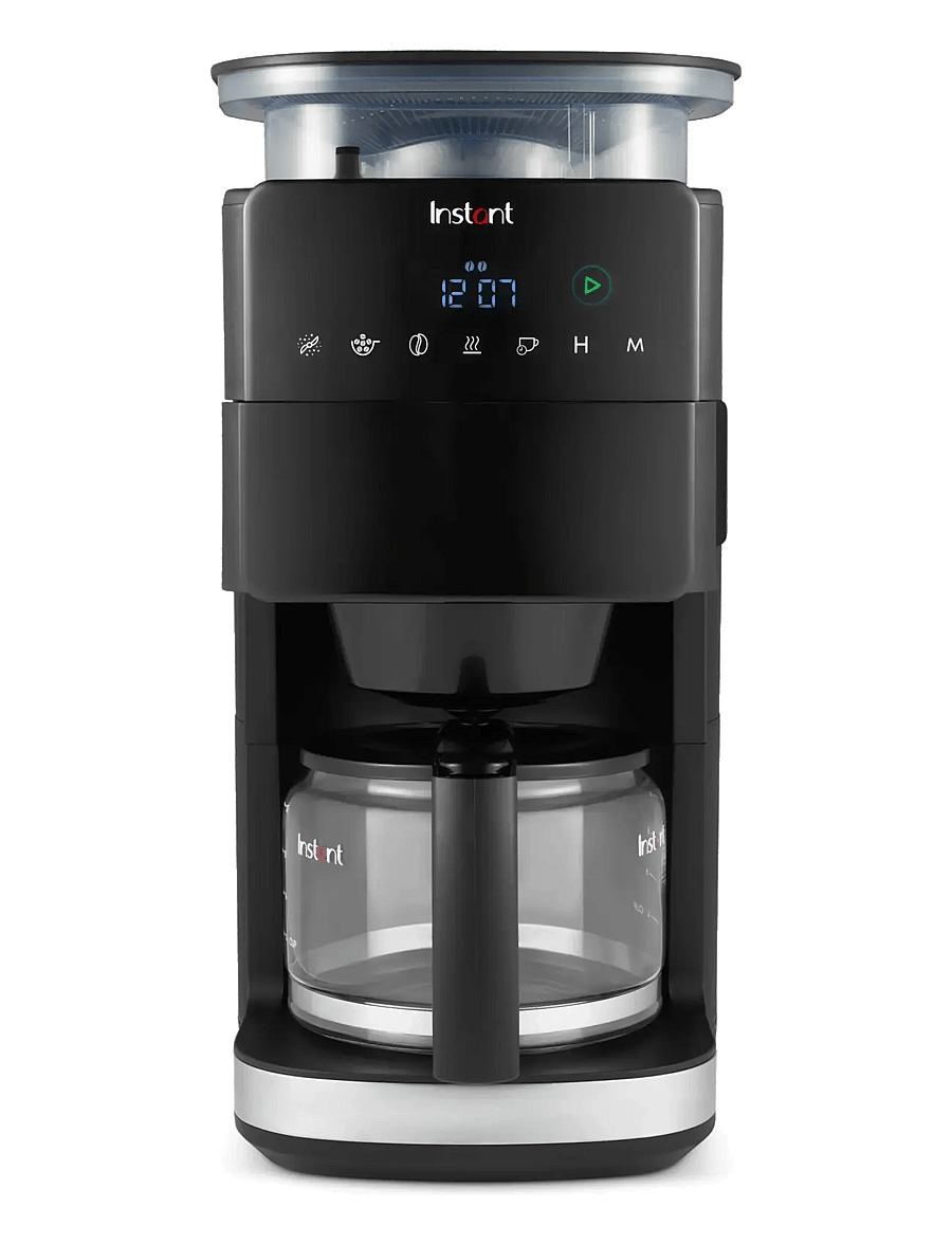Instant - INSTANT KAFFEBRYGGARE FÖR BÖNOR OCH MALT KAFFE. MAL OCH BRYGG 10 KOPPAR - kaffeemaschinen - black - 1