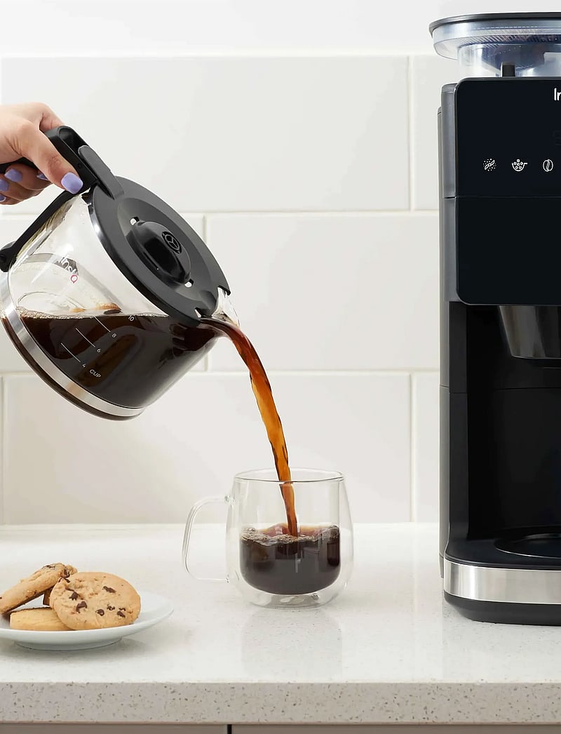 Instant - INSTANT KAFFEBRYGGARE FÖR BÖNOR OCH MALT KAFFE. MAL OCH BRYGG 10 KOPPAR - kaffeemaschinen - black - 2