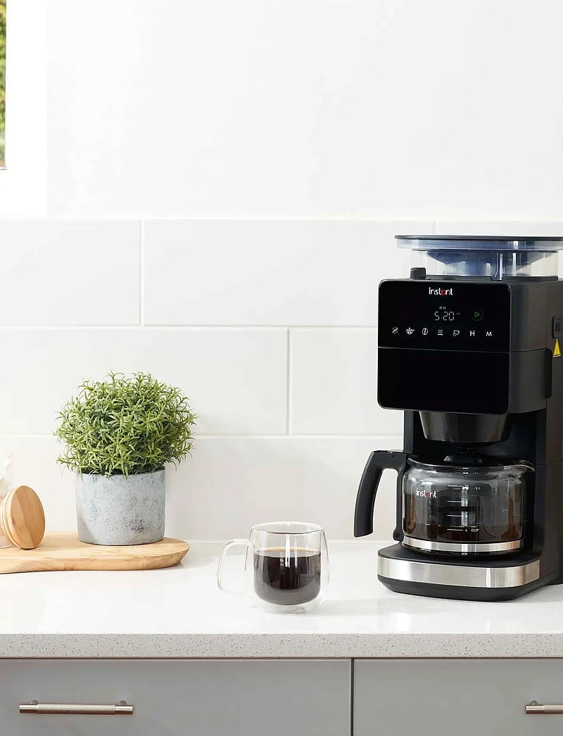 Instant - INSTANT KAFFEBRYGGARE FÖR BÖNOR OCH MALT KAFFE. MAL OCH BRYGG 10 KOPPAR - kaffeemaschinen - black - 4