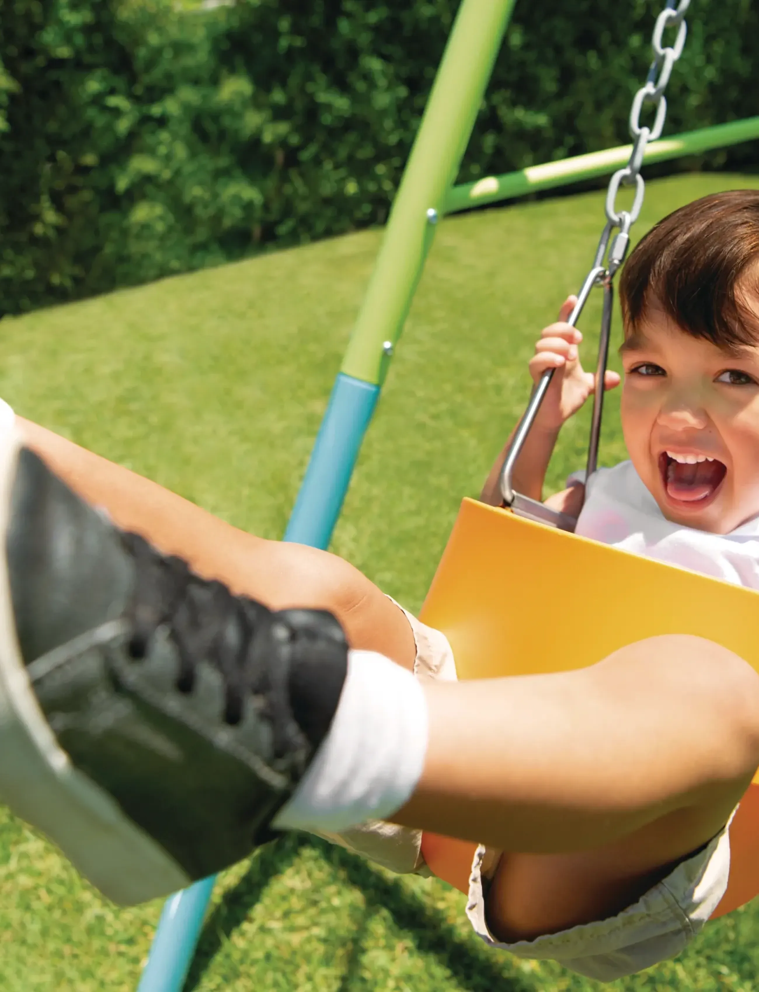 INTEX Bucket Swing Seat, Børn, Swings, Orange, Str: ONE SIZE