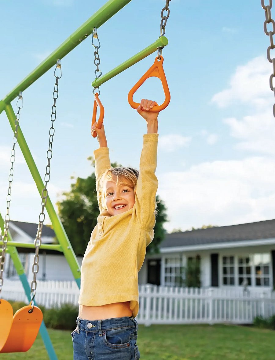 INTEX - Trapeze Swing With Rings - gungor - green - 4