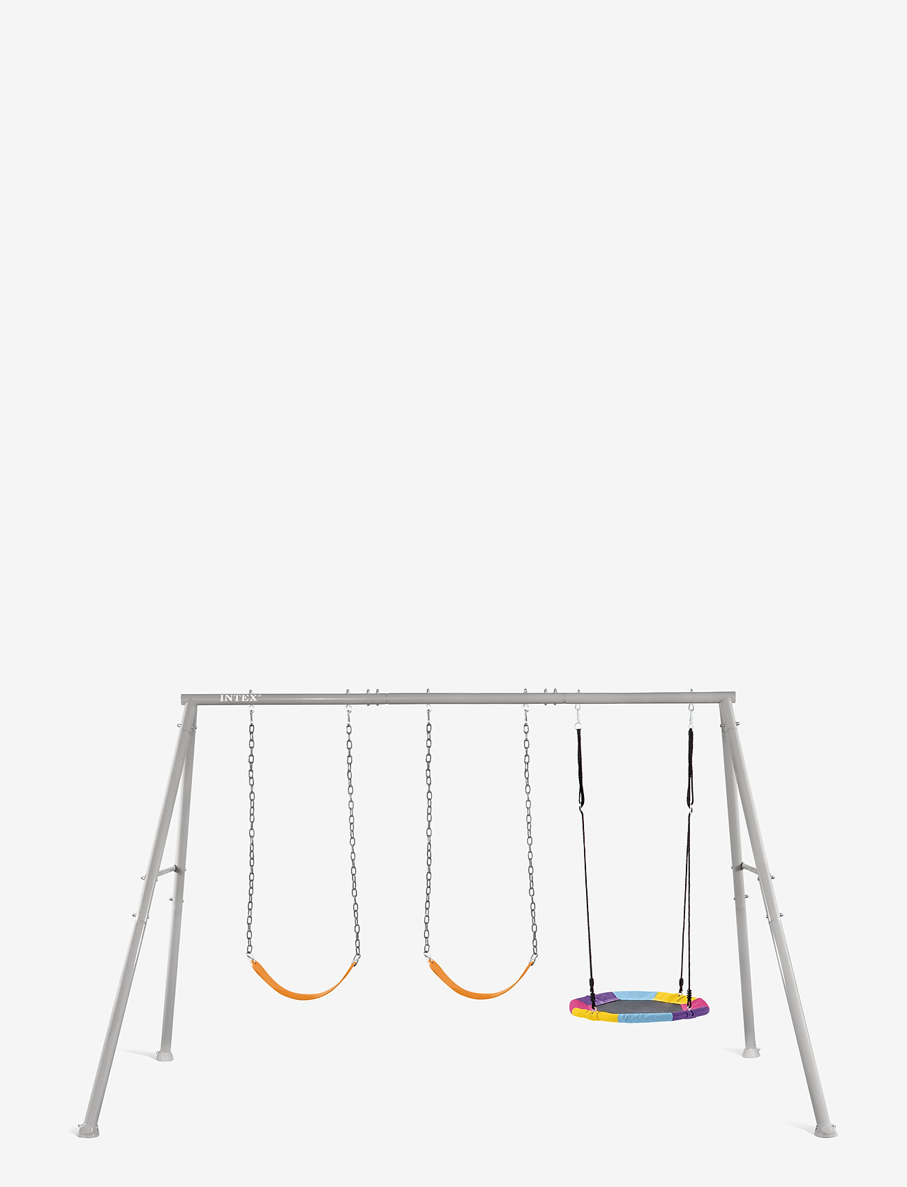 INTEX - INTEX Saucer Swing And Swing Three Feature Set 3,43 m x 2,35 - rólur - multicolor - 1